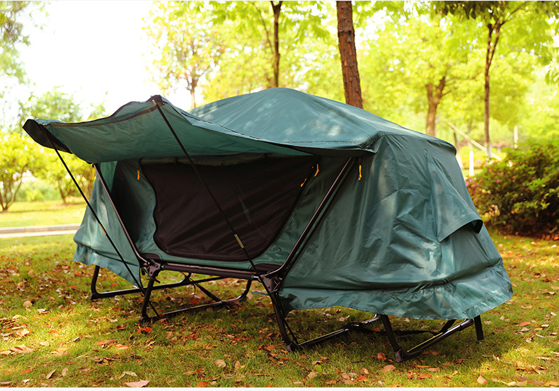 Cheap Goat Tents Hot Sale Automatic Smart Tent Off Ground Tent Above Ground WaterProof Outdoor Folding Camping Bed Tent,CZ 830B Camping Bed Tent Tents 